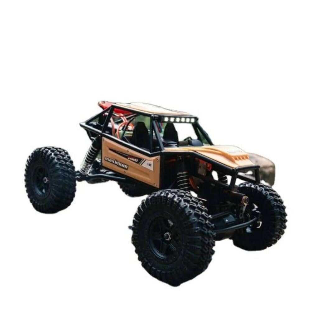 High Performance Rc 4wd 2.4 GHZ 1/18 Scale All Terrain Vehicle  Copper Color